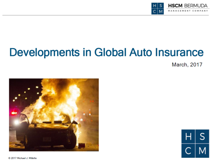 Developments in Global Auto Insurance Image Hudson